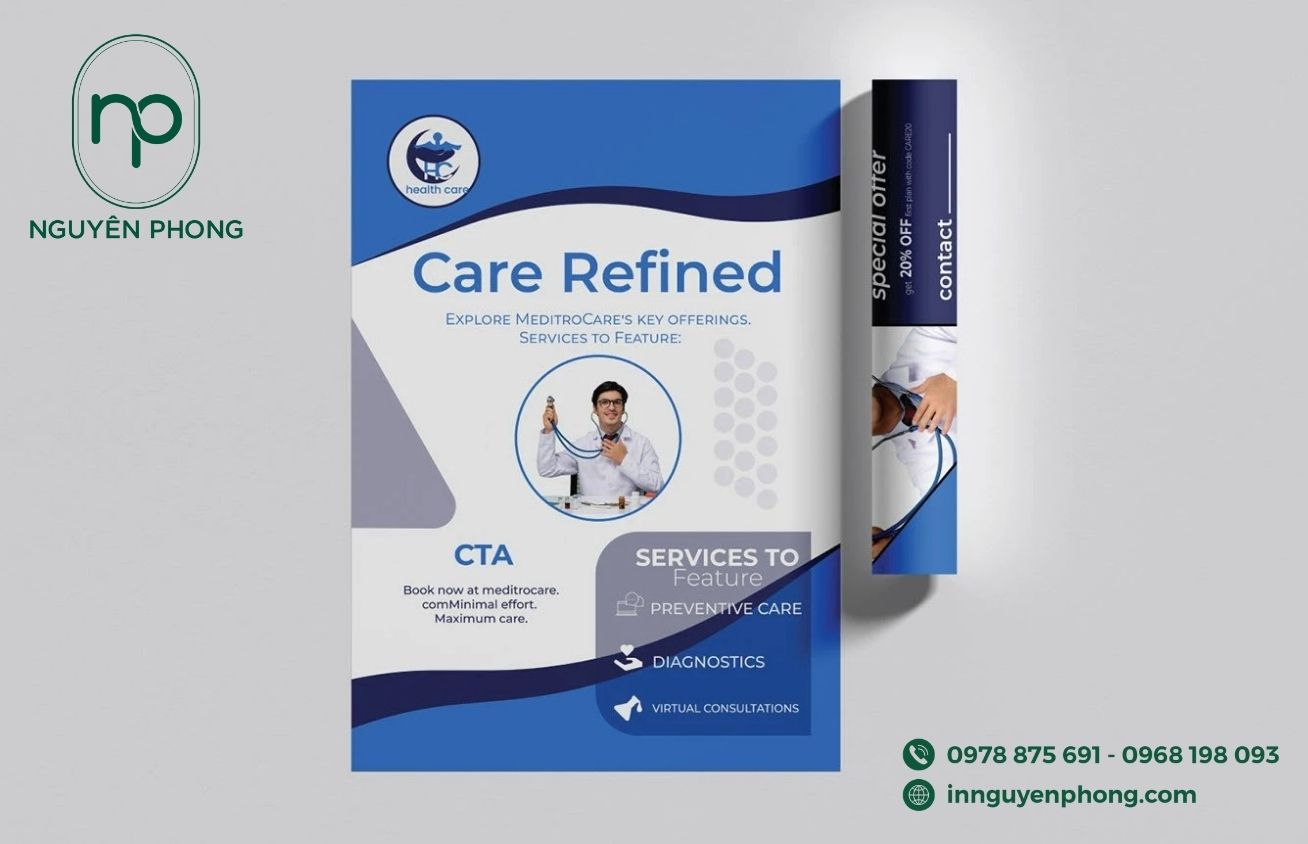 In tờ rơi bảo hiểm xã hội nổi bật